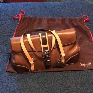 Authentic vintage coach handbag.